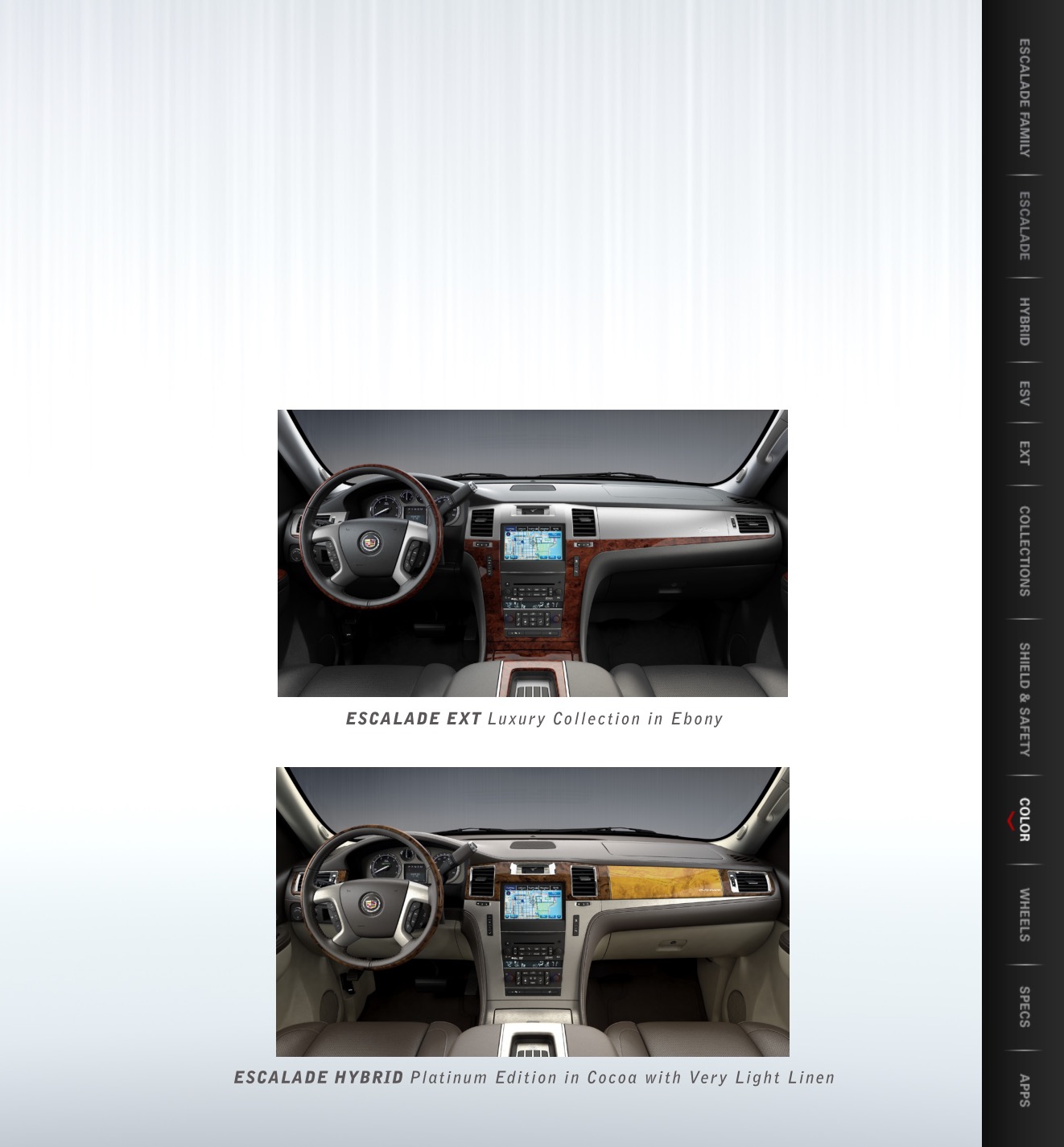 2012 Cadillac Escalade Brochure Page 43